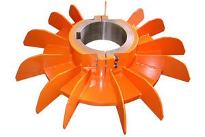 Fabricated Split Cooling Fan