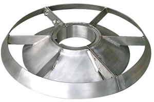 Stainless Steel Split Fan